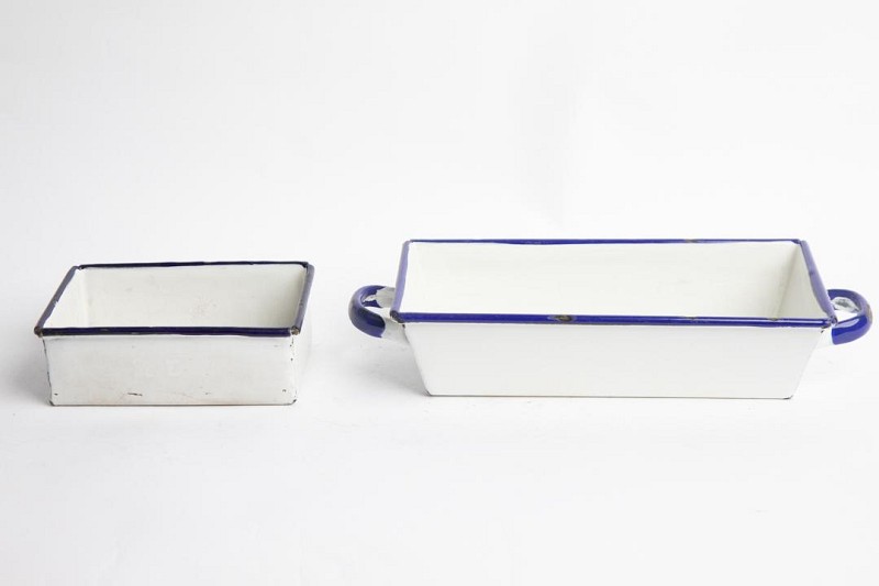 Enamel Dish Rectangular Large  (priced individually)